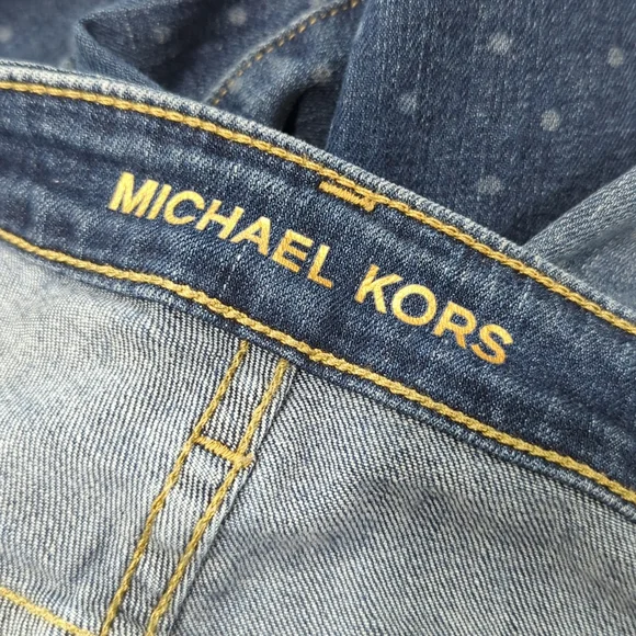 MICHAEL Michael Kors Dark Blue Skinny Jeans - Picture 5 of 8